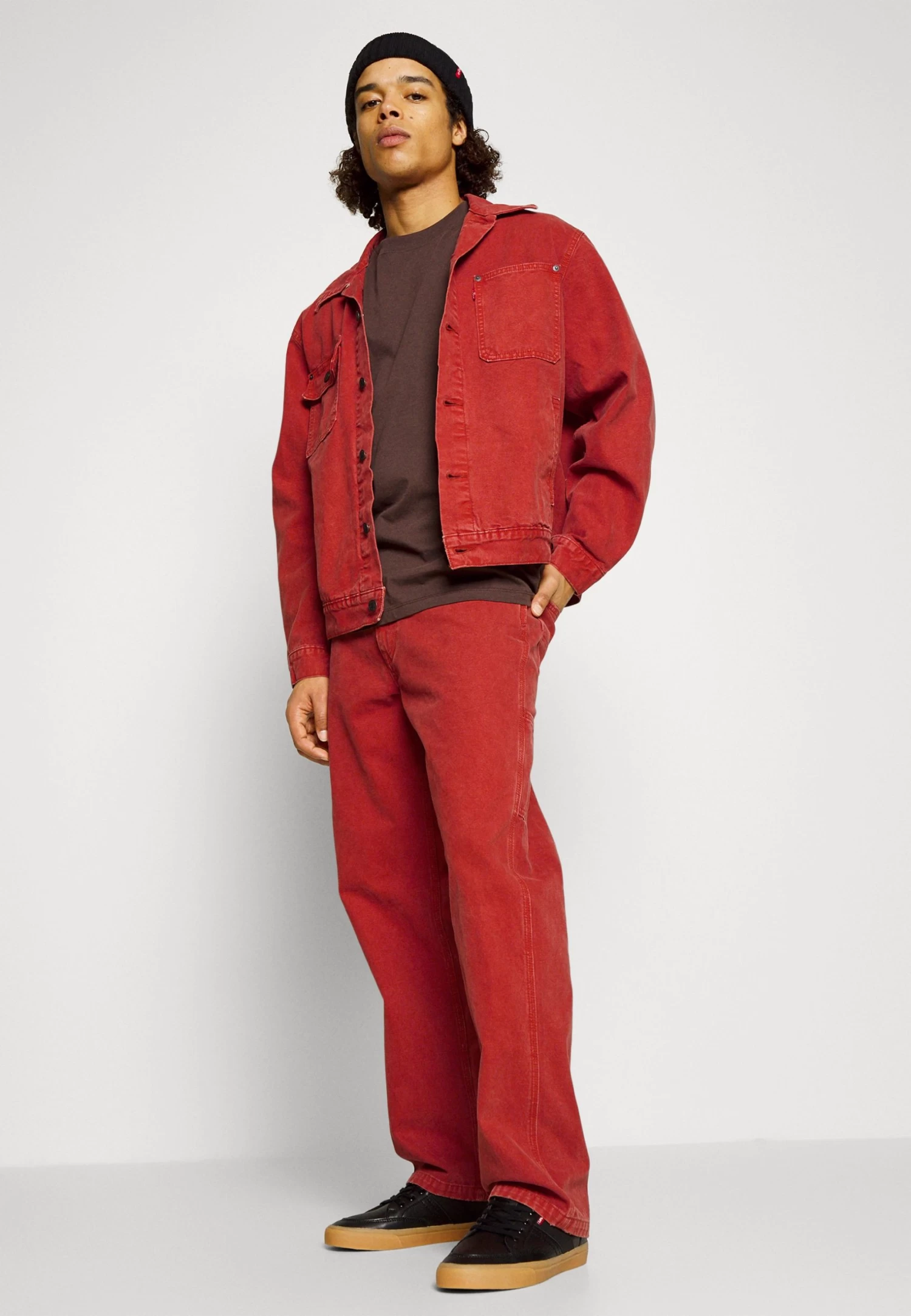 Stay Loose Carpenter - Straight Leg Jeans - Burnt Henna - Image 4