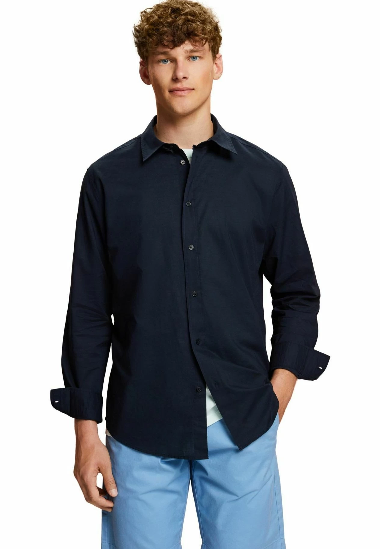 ESPRIT Shirt - Navy - Image 5