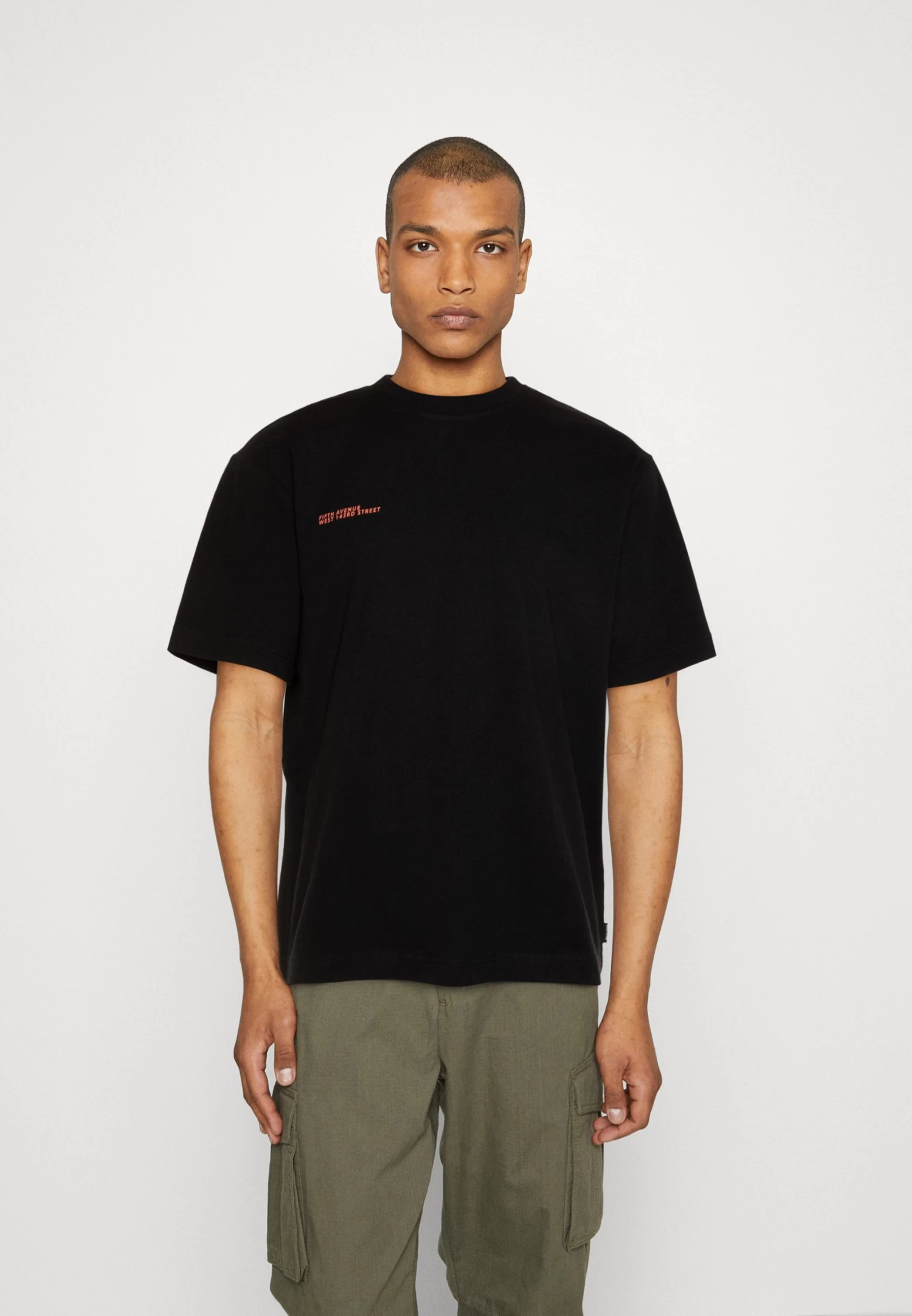 Only & Sons Onsfred City Print - Print T-Shirt - Black