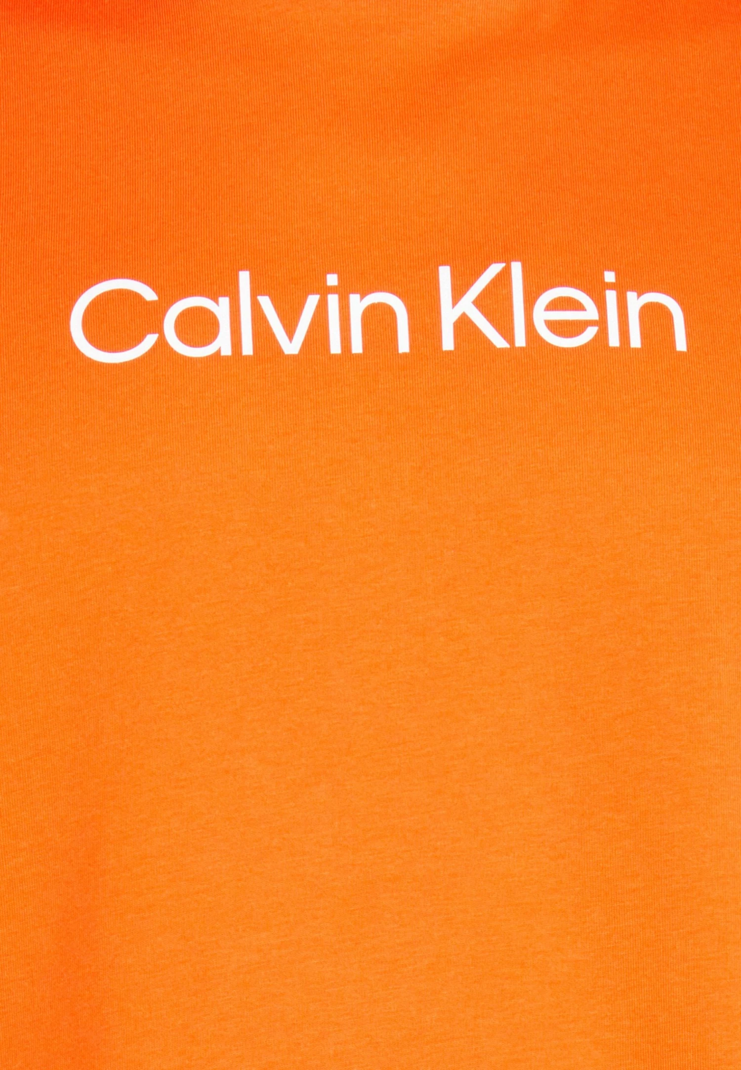 Calvin Klein Hero Logo Comfort- Print T-Shirt - Spicy Orange - Image 3