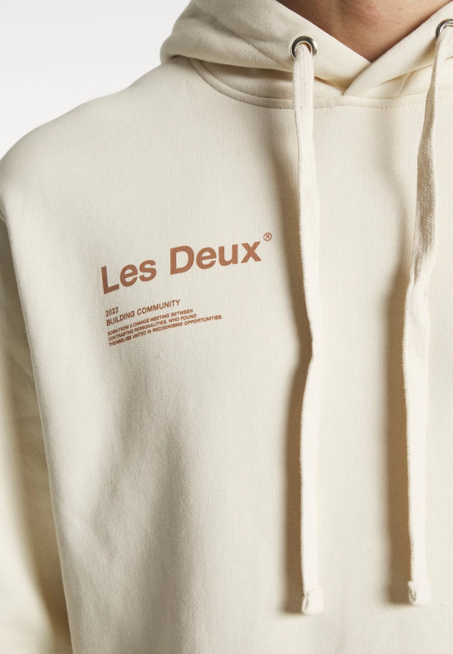 Les Deux Brody Hoodie - Sweatshirt - Ivory - Image 6