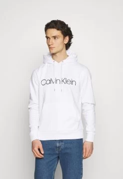 Calvin Klein Logo Hoodie - Hoodie - White