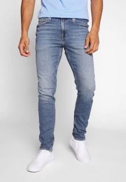 Calvin Klein Jeans Slim Taper - Slim Fit Jeans - Dark Blue