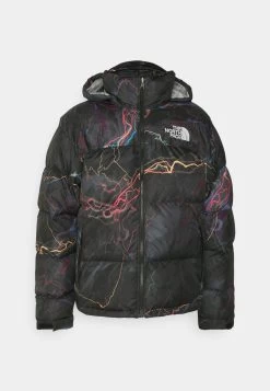 The North Face 1996 Retro - Winter Jacket - Tnf Black Trail Glow Print