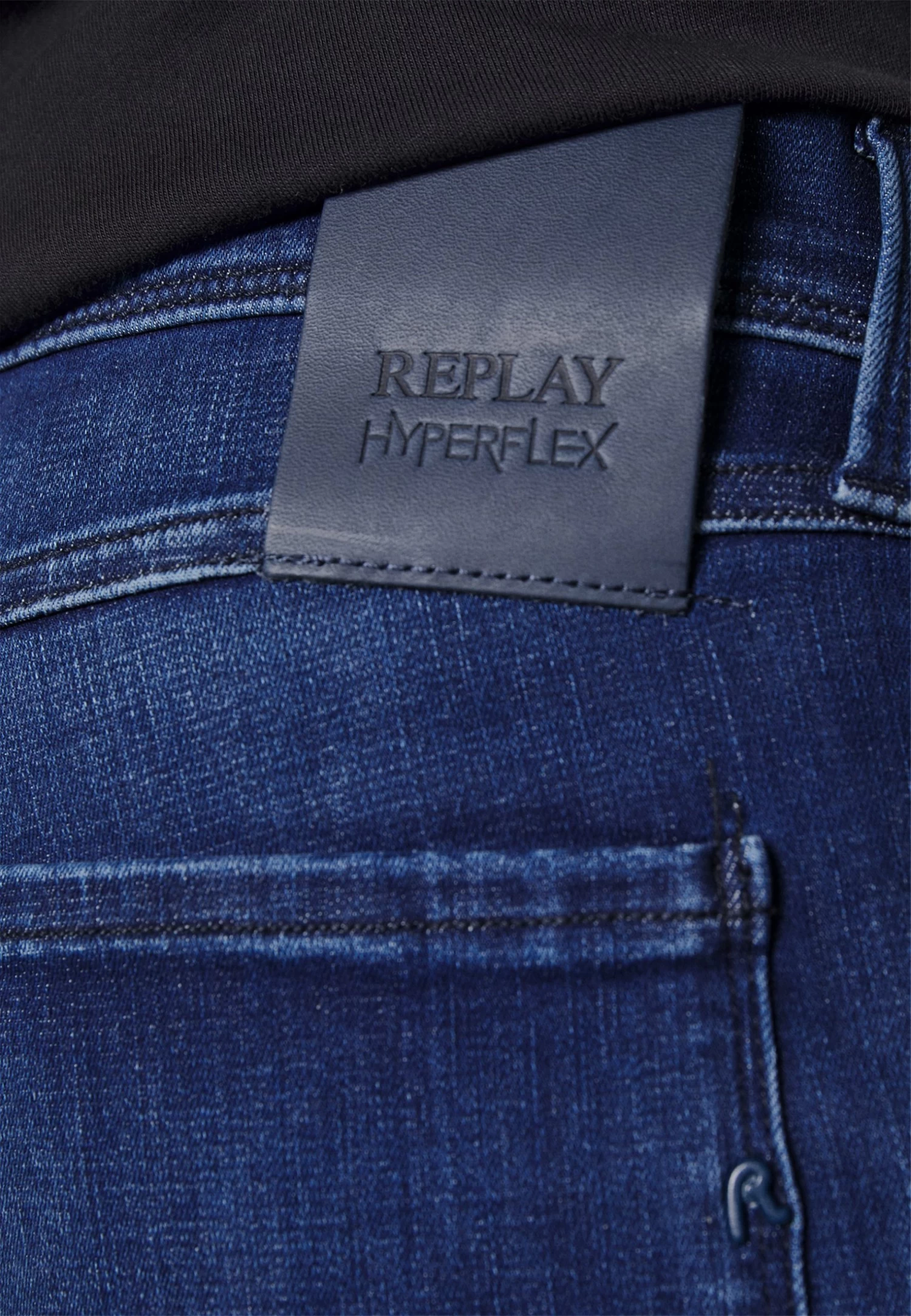 Replay Anbass Forever - Slim Fit Jeans - Medium Blue - Image 5