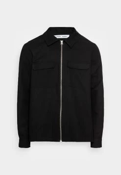 SAMSØE SAMSØE Kato Zip Shirt- Summer Jacket - Black