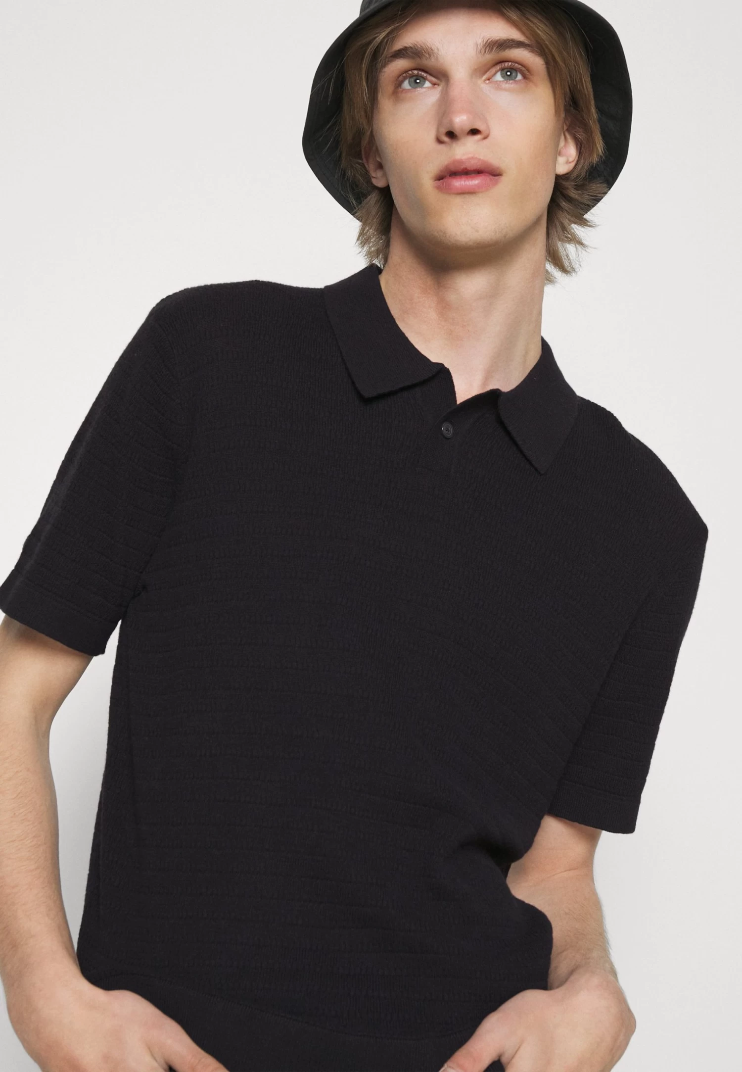 Selected Homme Slhowen - Polo Shirt - Black - Image 5