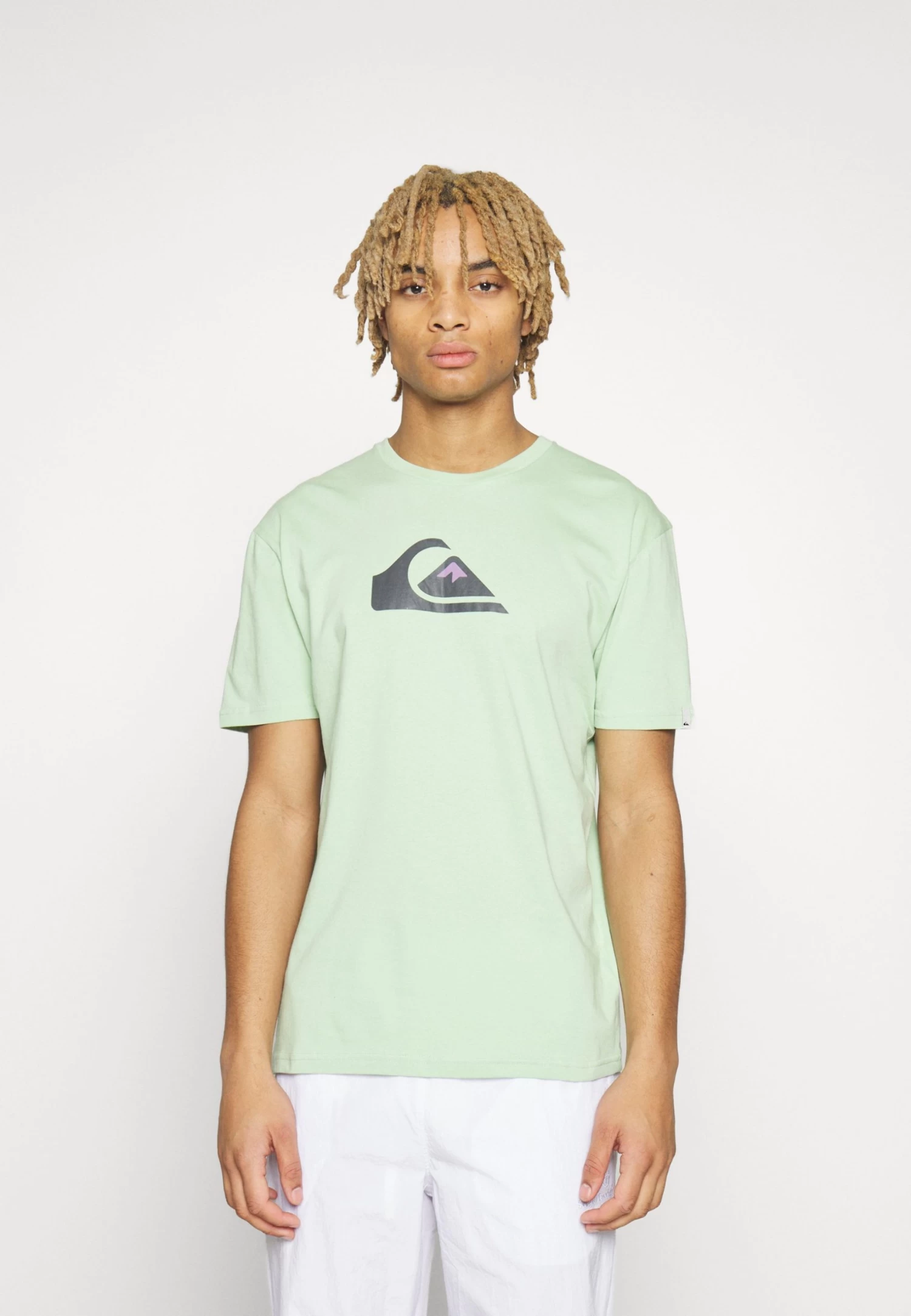 Quiksilver Complogo Byj0 - Print T-Shirt - Sprucestone - Image 3