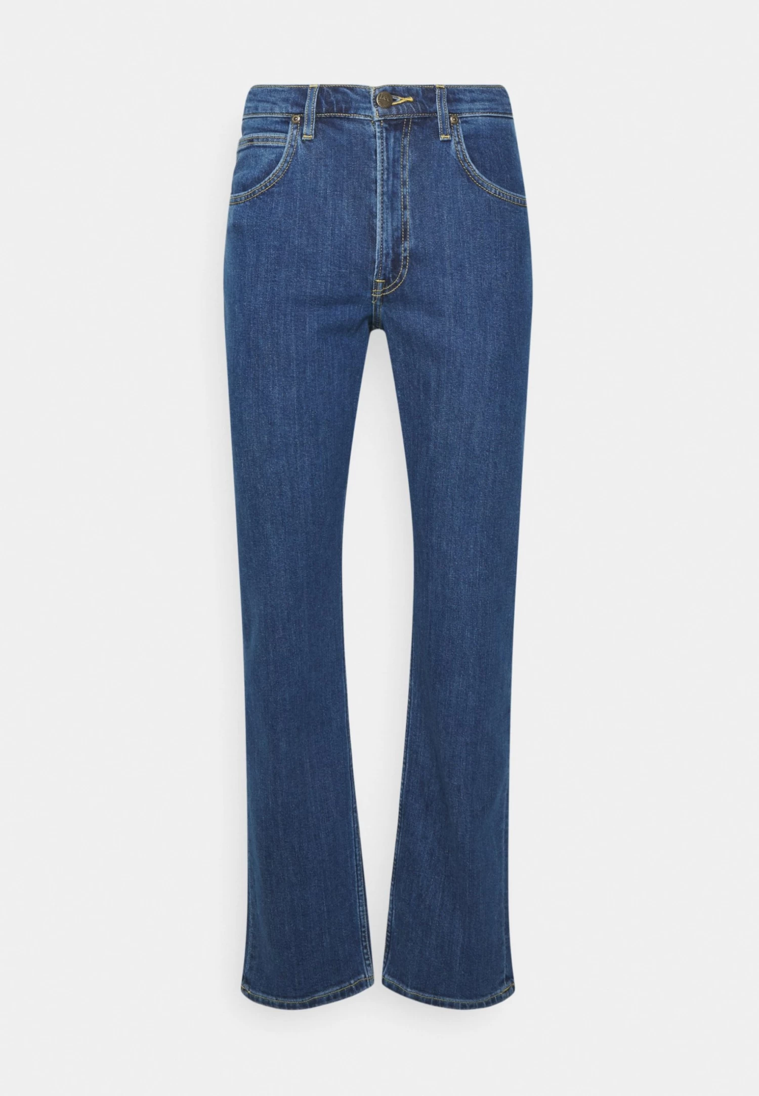 Lee Brooklyn Straight - Straight Leg Jeans - Mid Stonewash