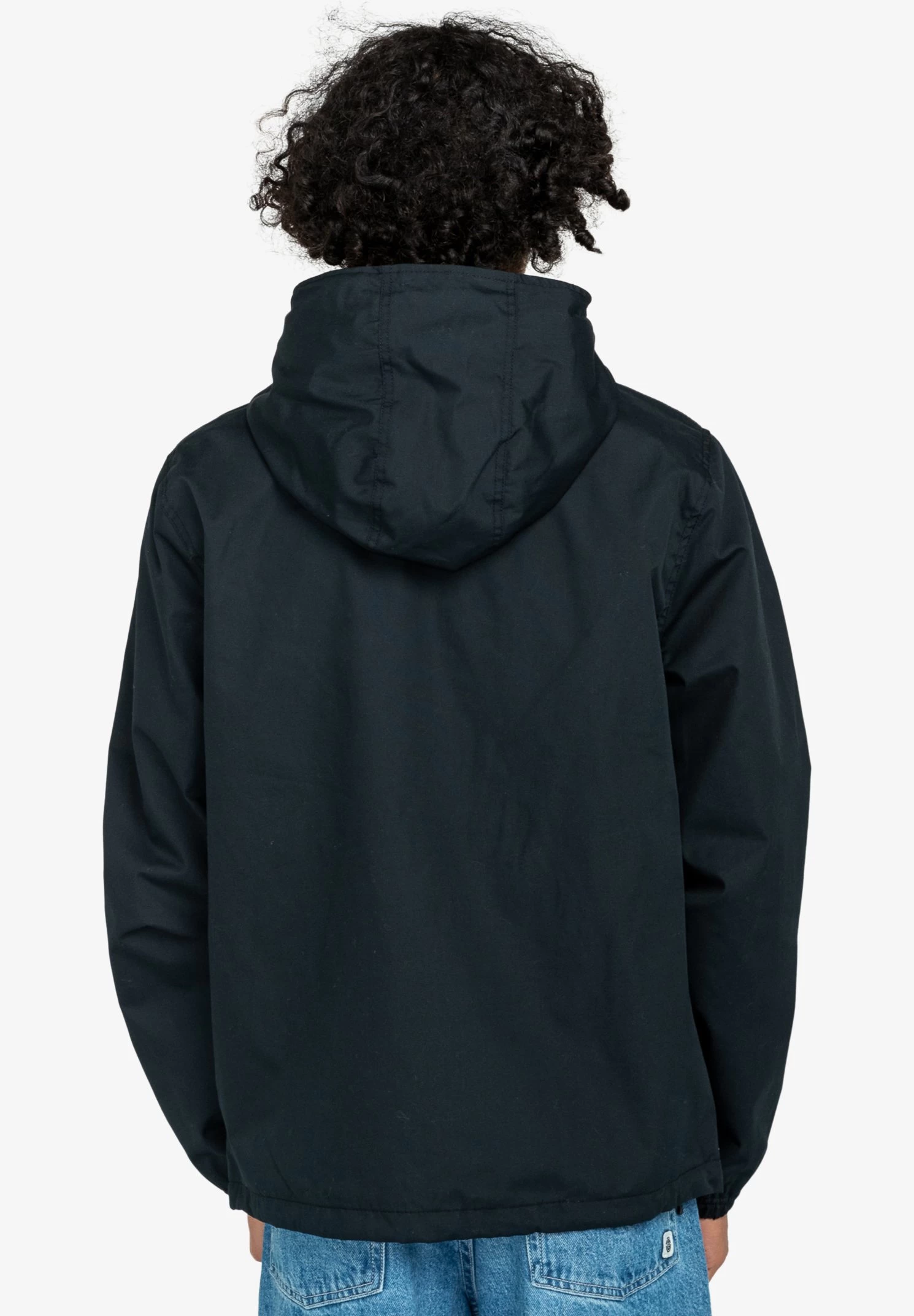 Element Alder-Déperlante Pour - Waterproof Jacket - Black - Image 3