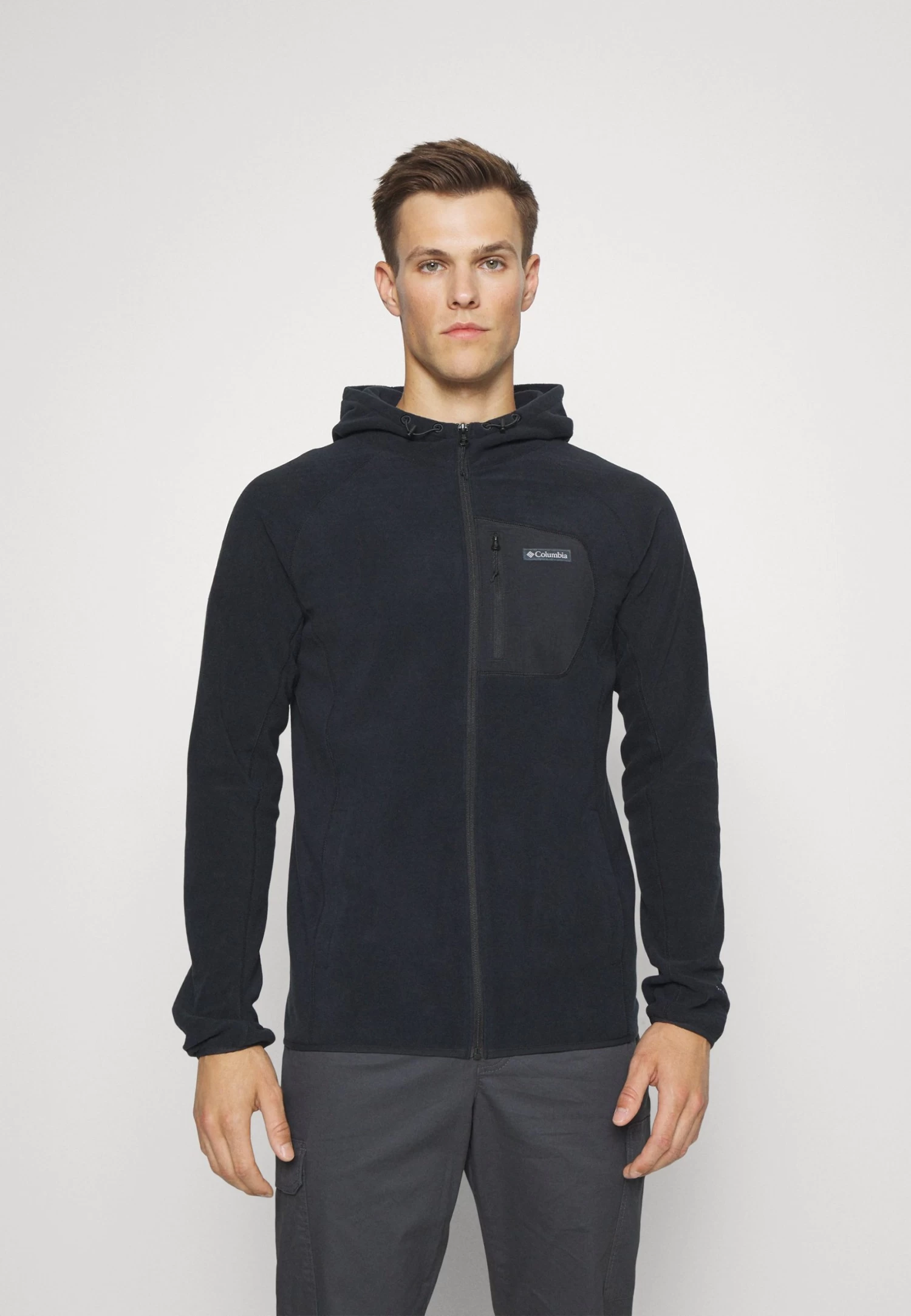Columbia Outdoor Tracks™ Hooded Full Zip - Fleece Jacket - Black