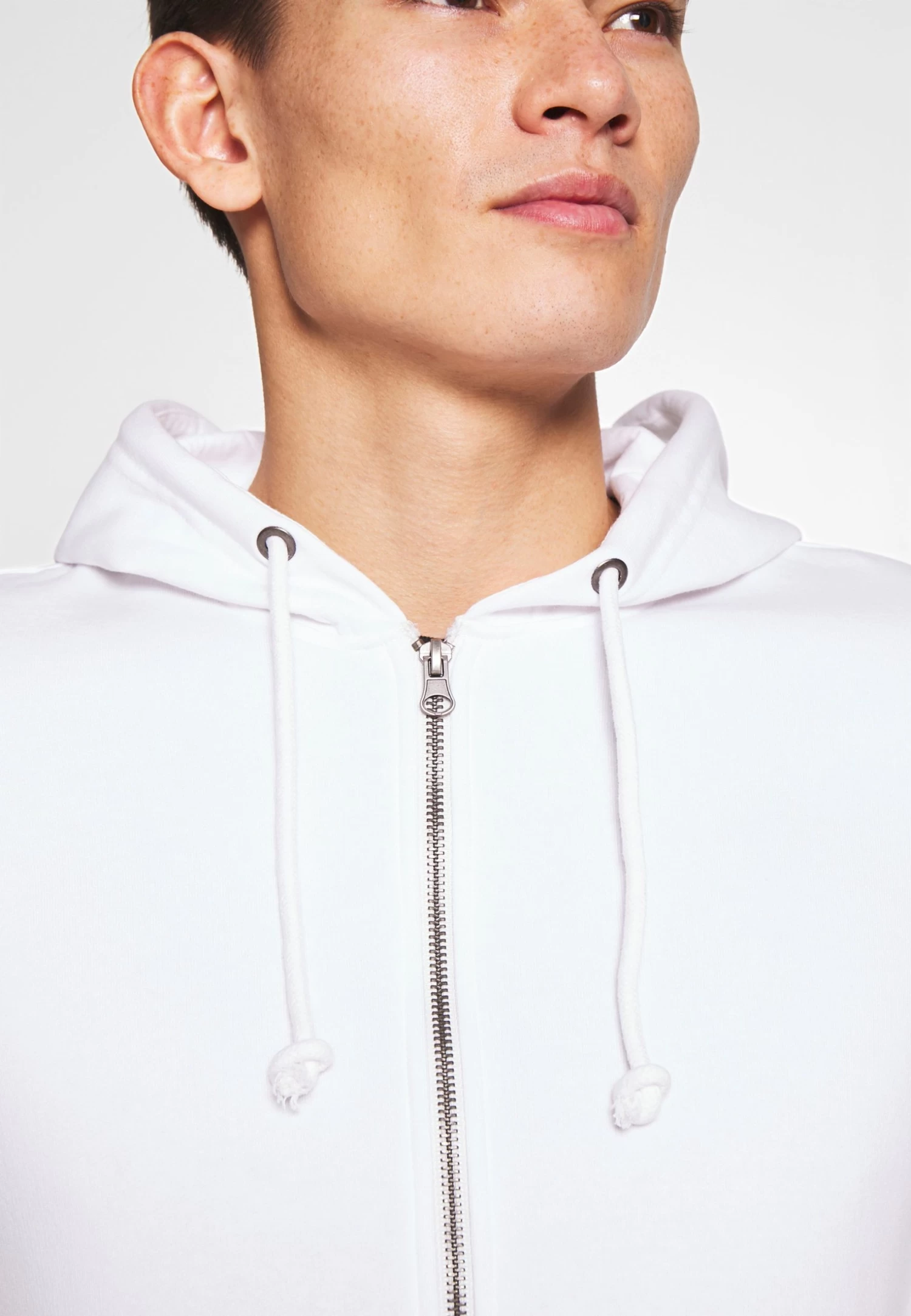 Pier One Zip-Up Sweatshirt - White - Image 4