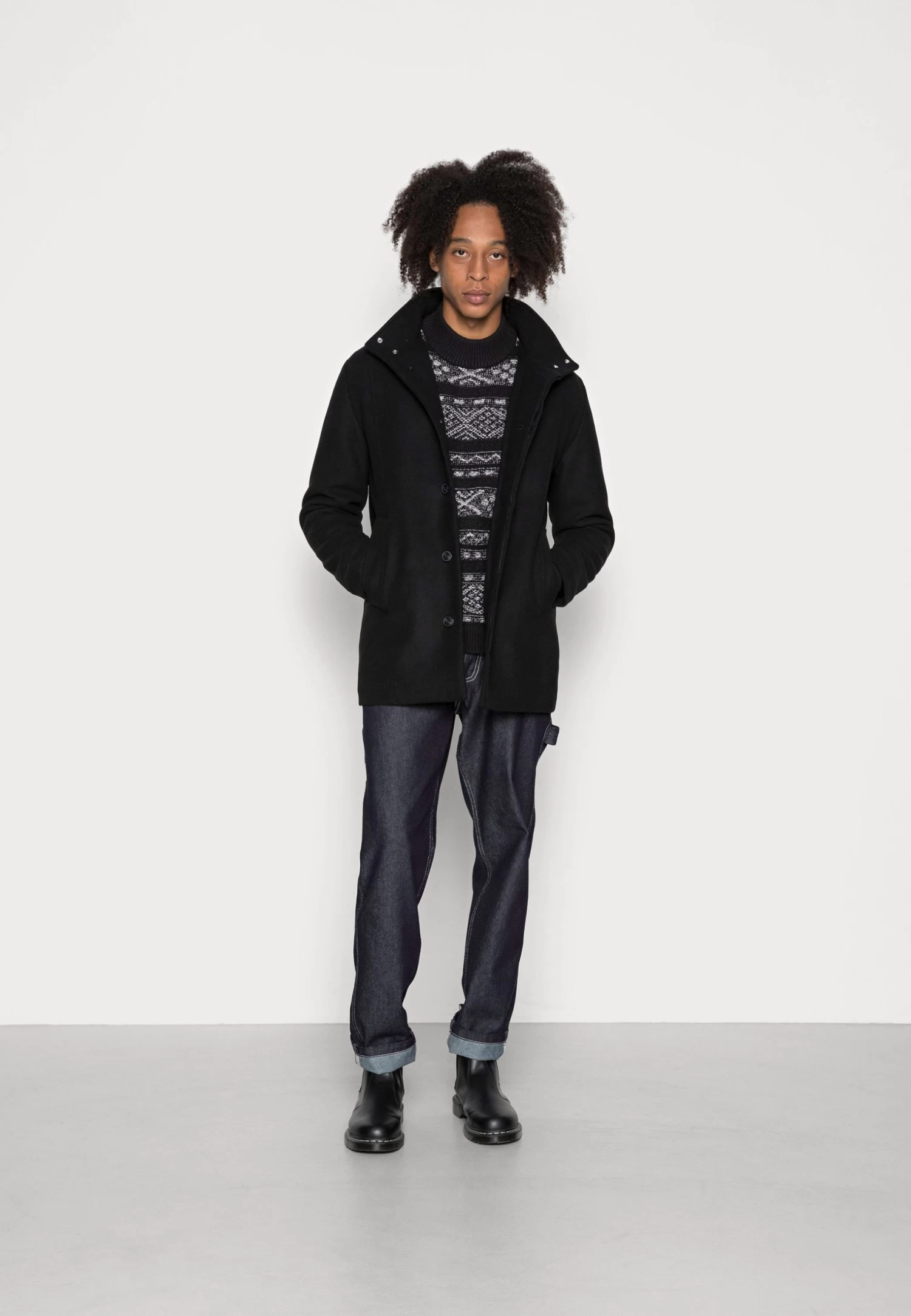 Jack & Jones Jjedunham Sn - Short Coat - Black - Image 2