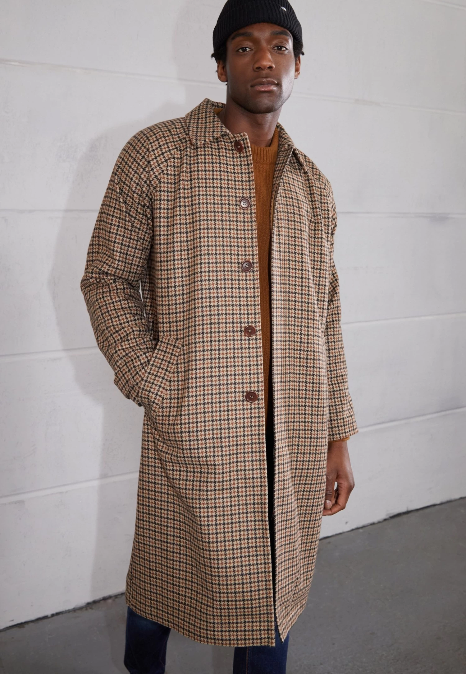 Nudie Jeans Corey - Classic Coat - Brown