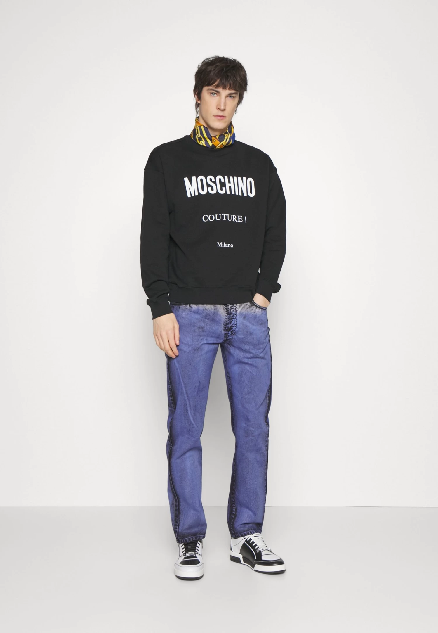 MOSCHINO Trousers - Slim Fit Jeans - Fantasy Blue - Image 3