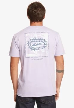 Quiksilver Urbansurfin - Print T-Shirt - Purple