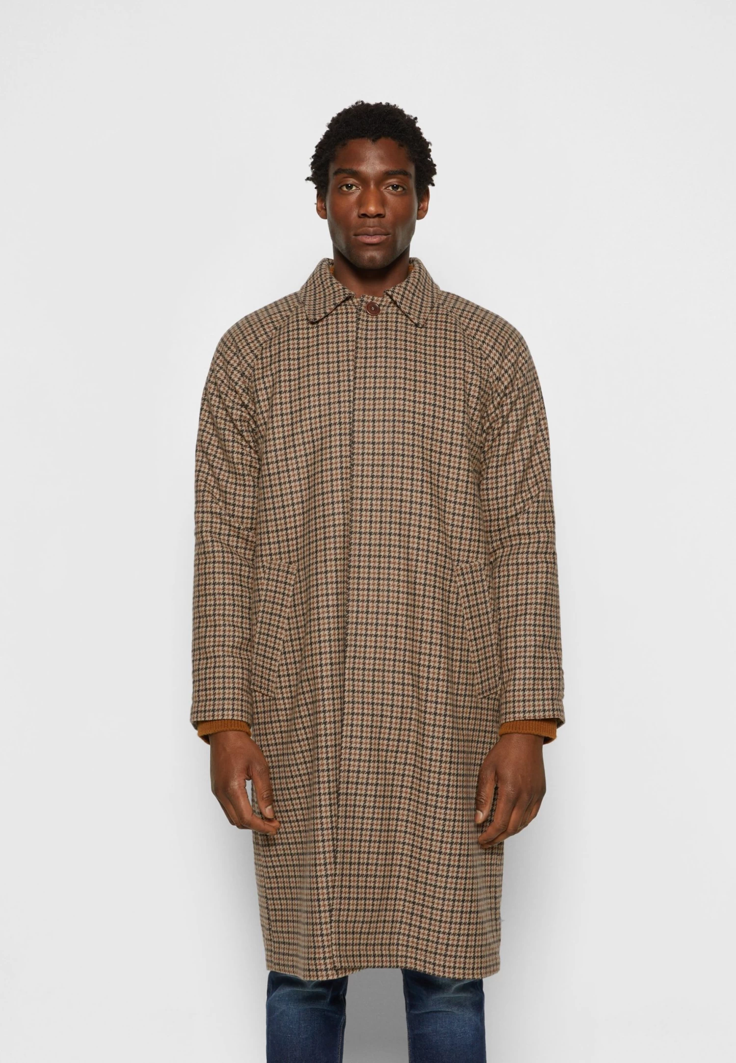 Nudie Jeans Corey - Classic Coat - Brown - Image 3