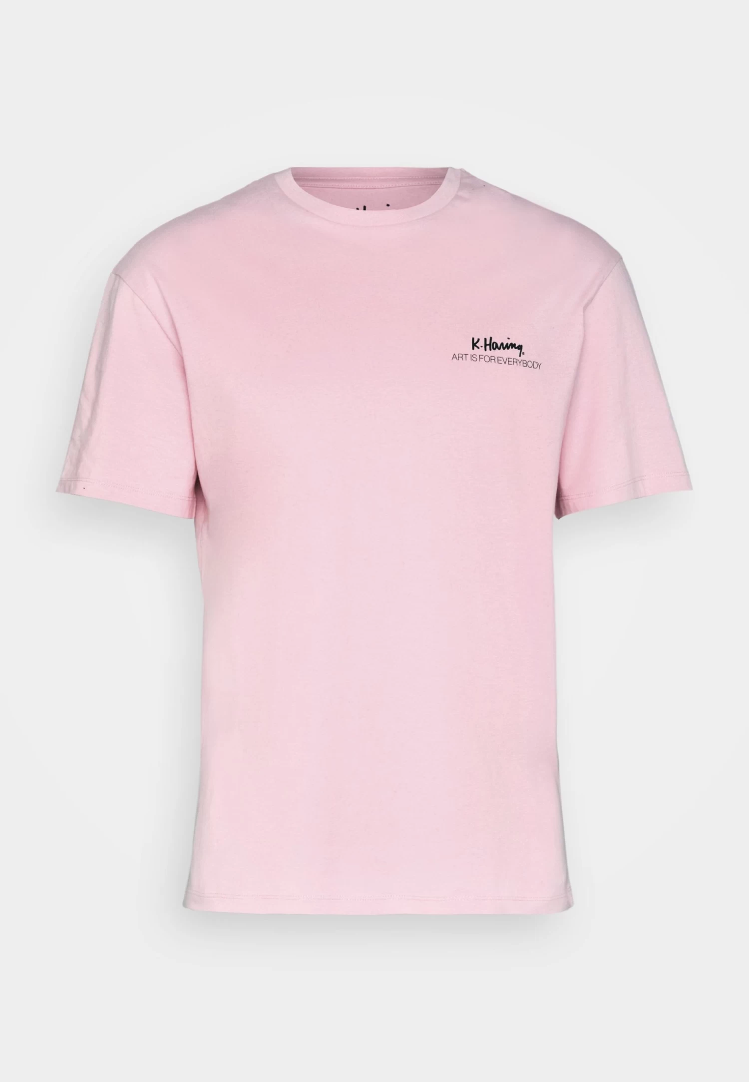 Jack & Jones Jorkeithharing Crew Neck Unisex - Print T-Shirt - Prism Pink - Image 5