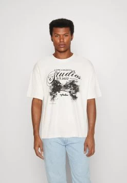 River Tee Unisex - Print T-Shirt - Creme