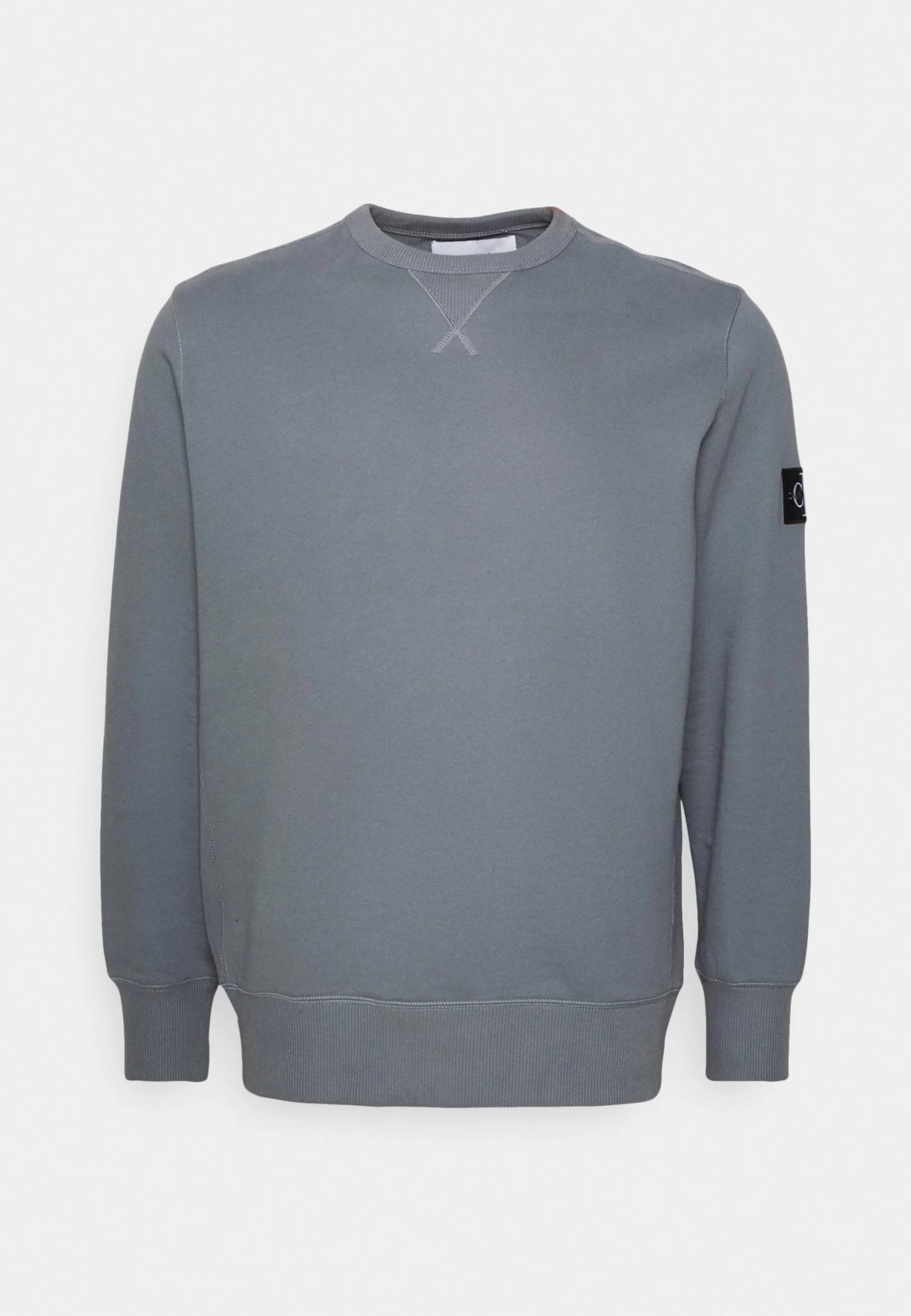 Monogram Sleeve Badge - Sweatshirt - Overcast Grey - Image 4