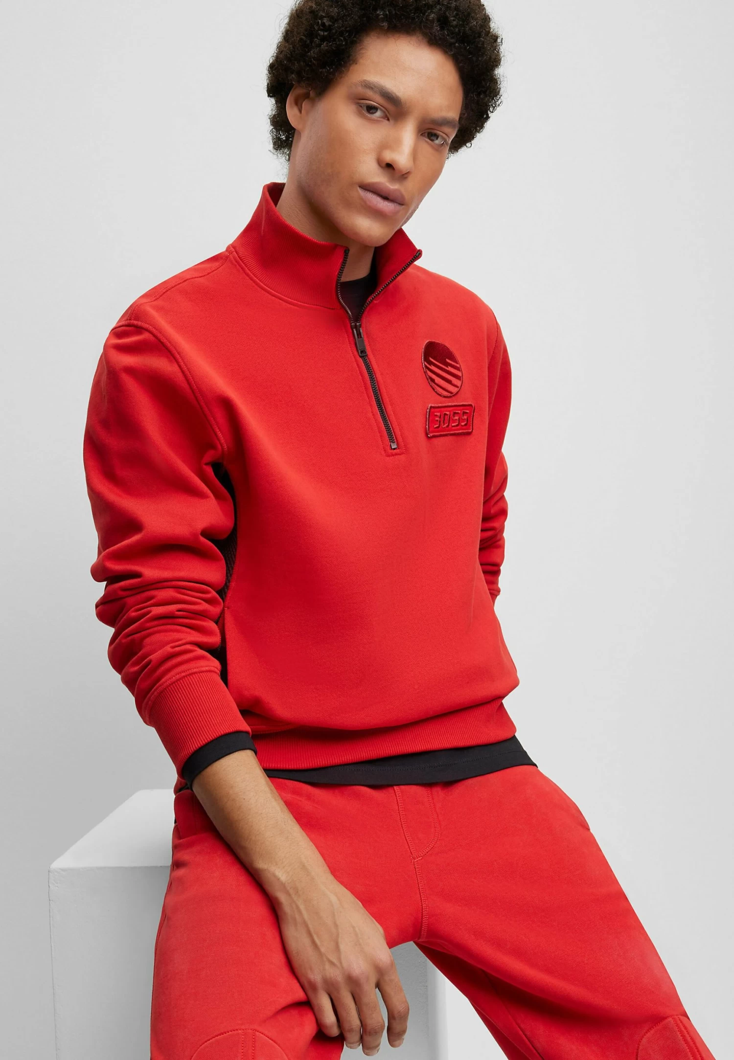 Boss Zerace - Sweatshirt - Red Fourteen - Image 4