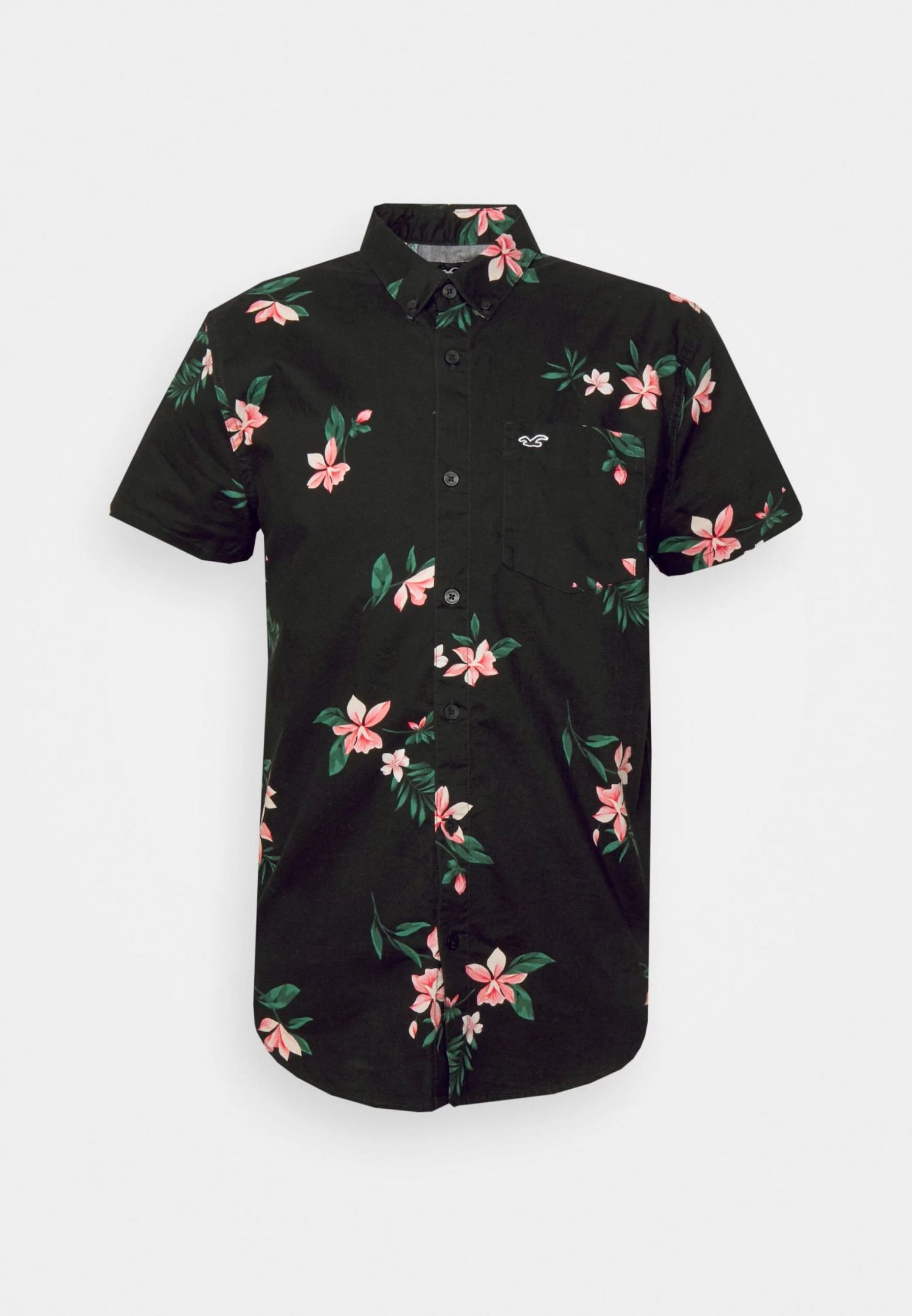 Hollister Co. Florals Chain- Shirt - Black - Image 4