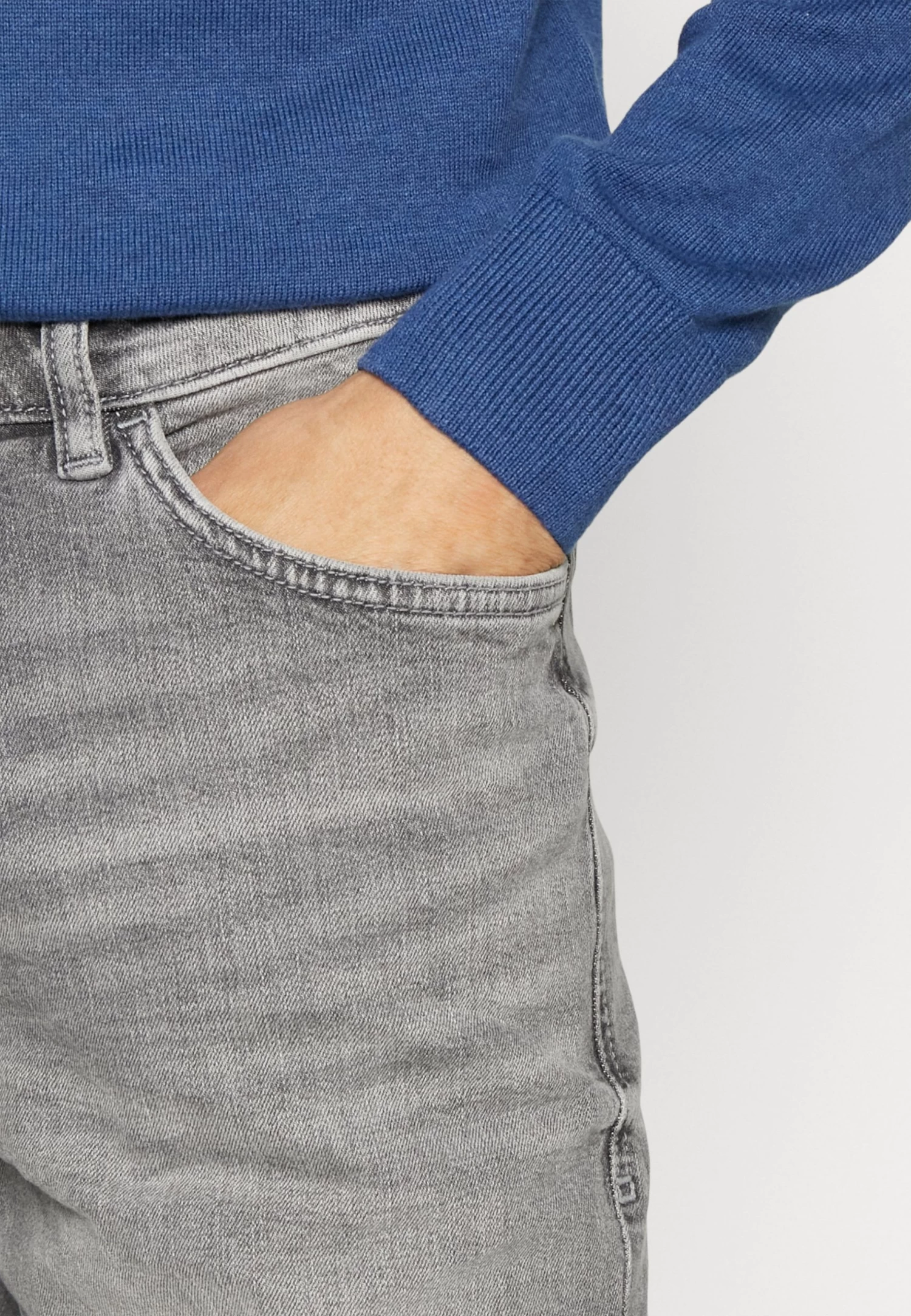 Tom Tailor Marvin - Straight Leg Jeans - Used Light Stone Grey Denim - Image 5