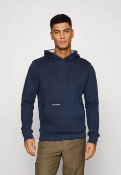 Jack & Jones Jjcontrast Hood - Sweatshirt - Navy Blazer