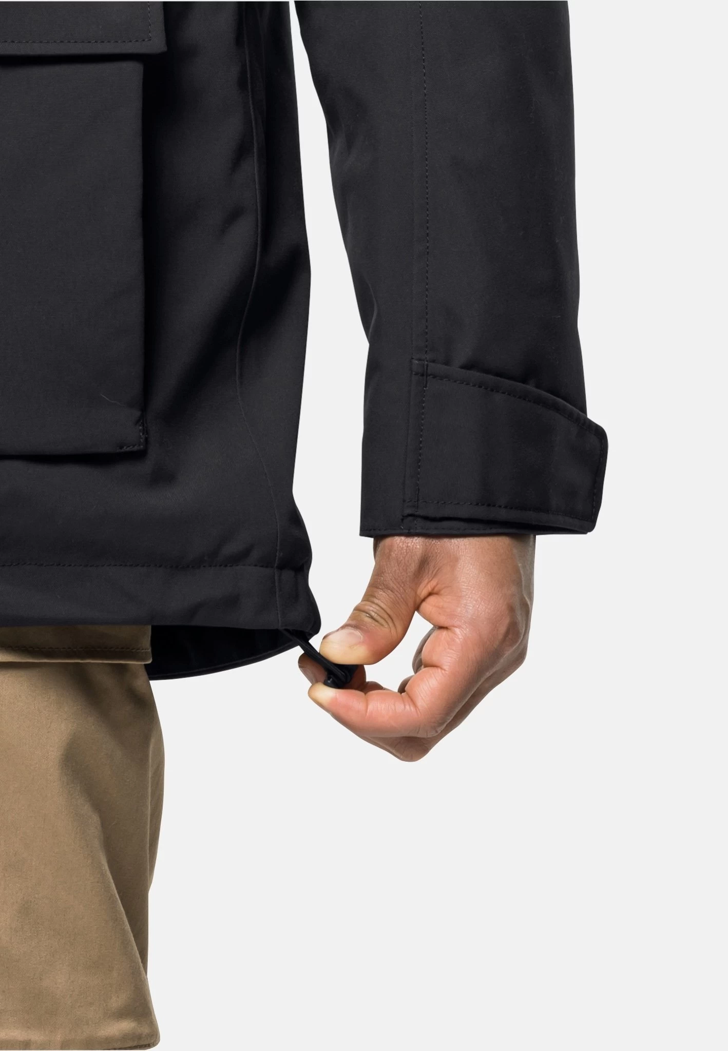 Jack Wolfskin Glacier Canyon - Parka - Black - Image 6