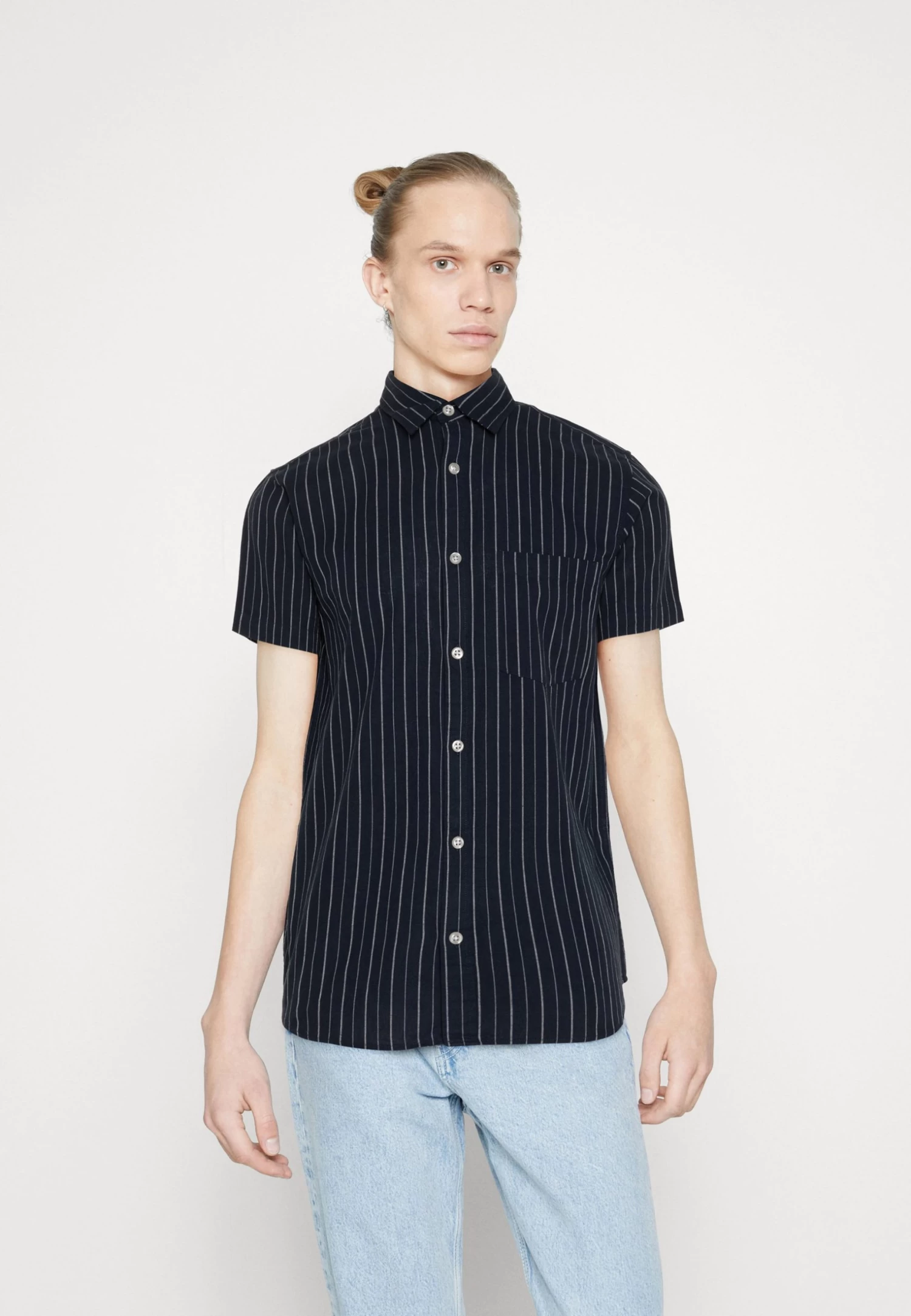 Jack & Jones Jortulum- Shirt - Navy Blazer