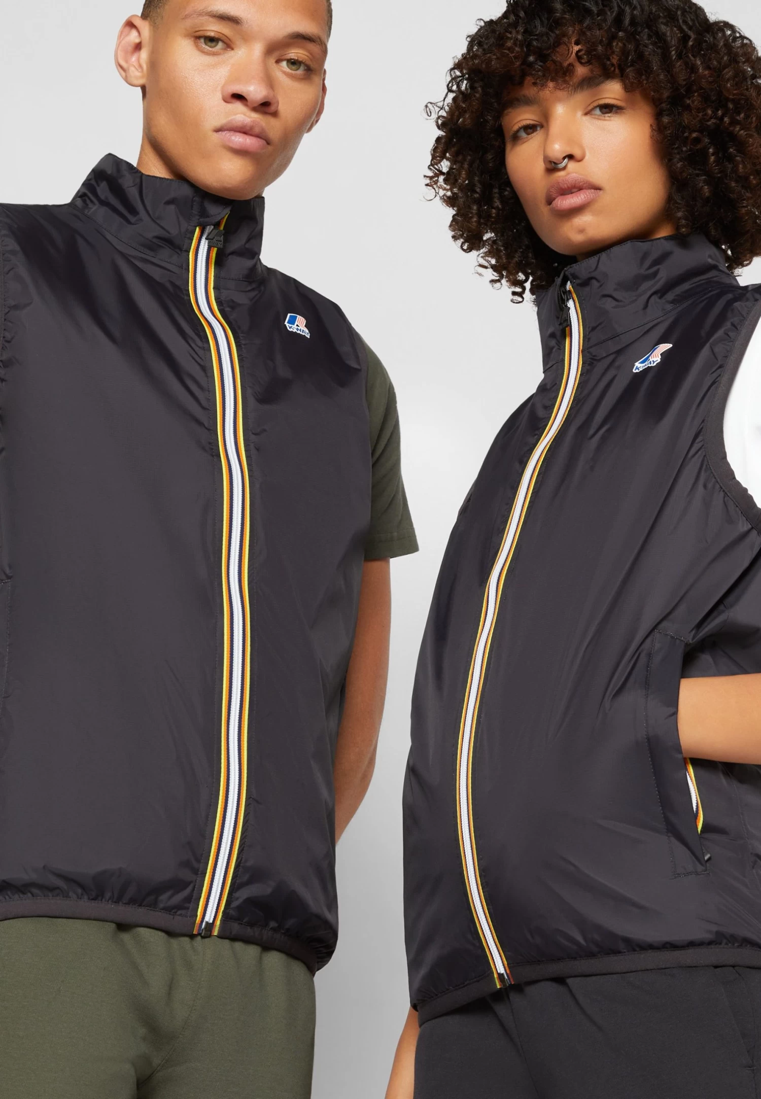 K-Way Rouland Warm Unisex - Waistcoat - Black Pure - Image 4