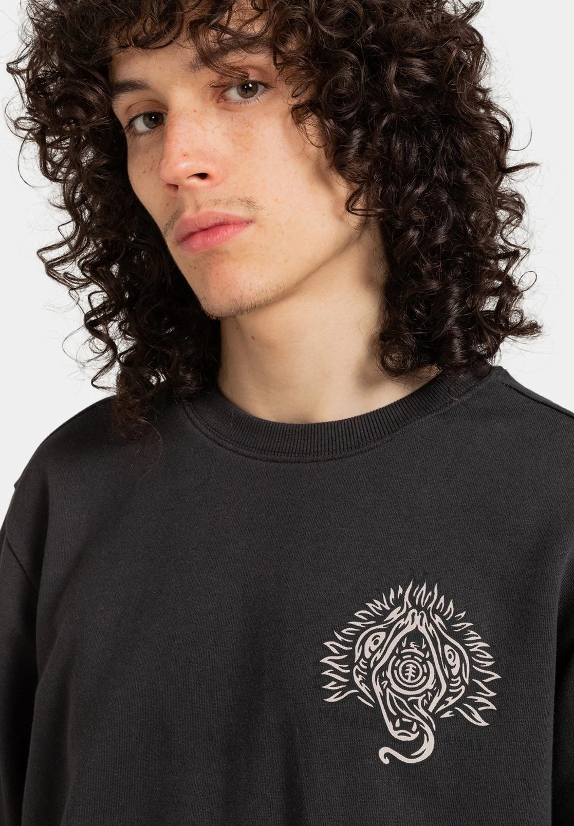 Element X Timber The Eye - Sweatshirt - Off Black - Image 4
