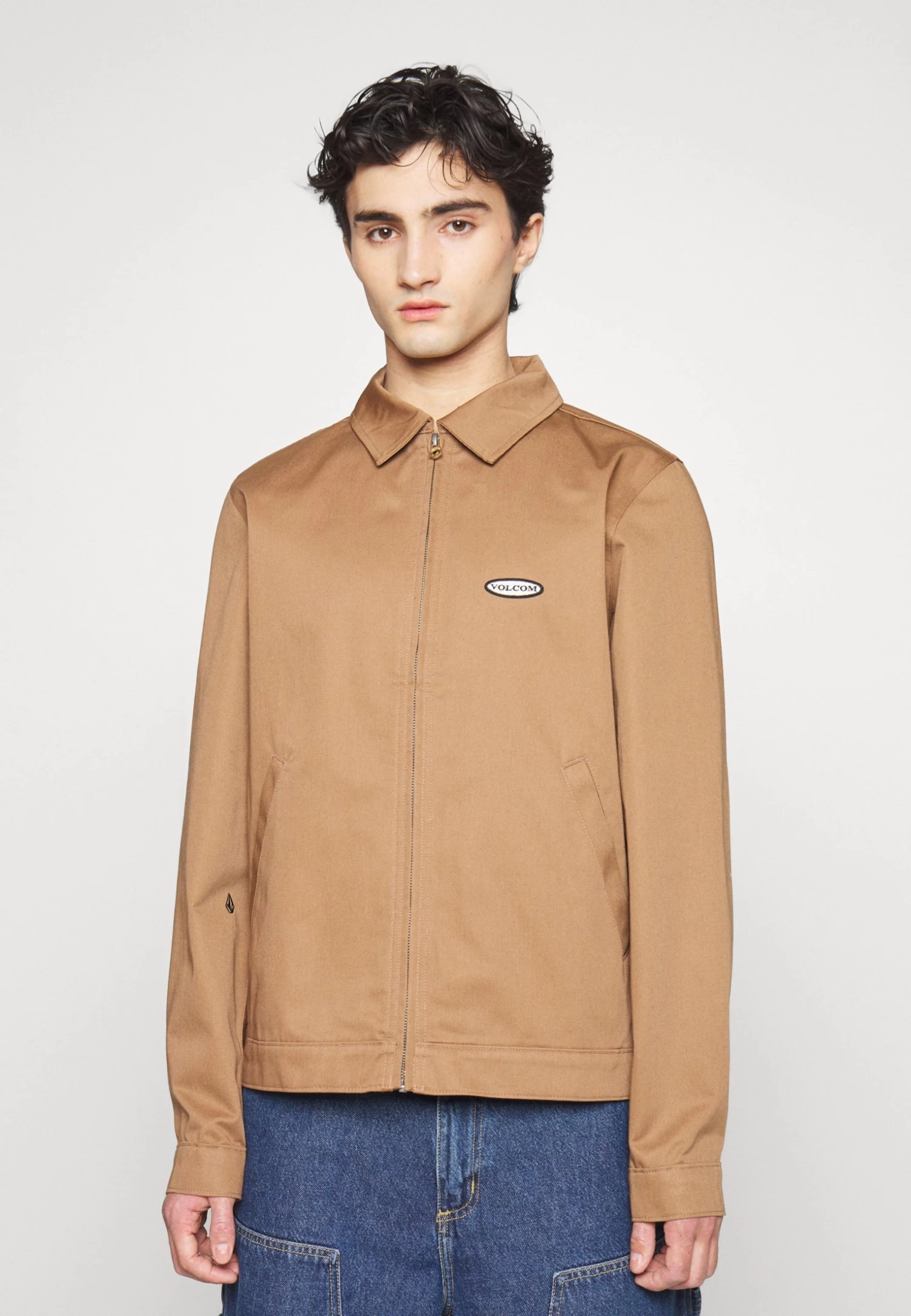 Volcom Voider Jacket - Summer Jacket - Brown - Image 4