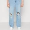 Pier One Distress On Knees - Relaxed Fit Jeans