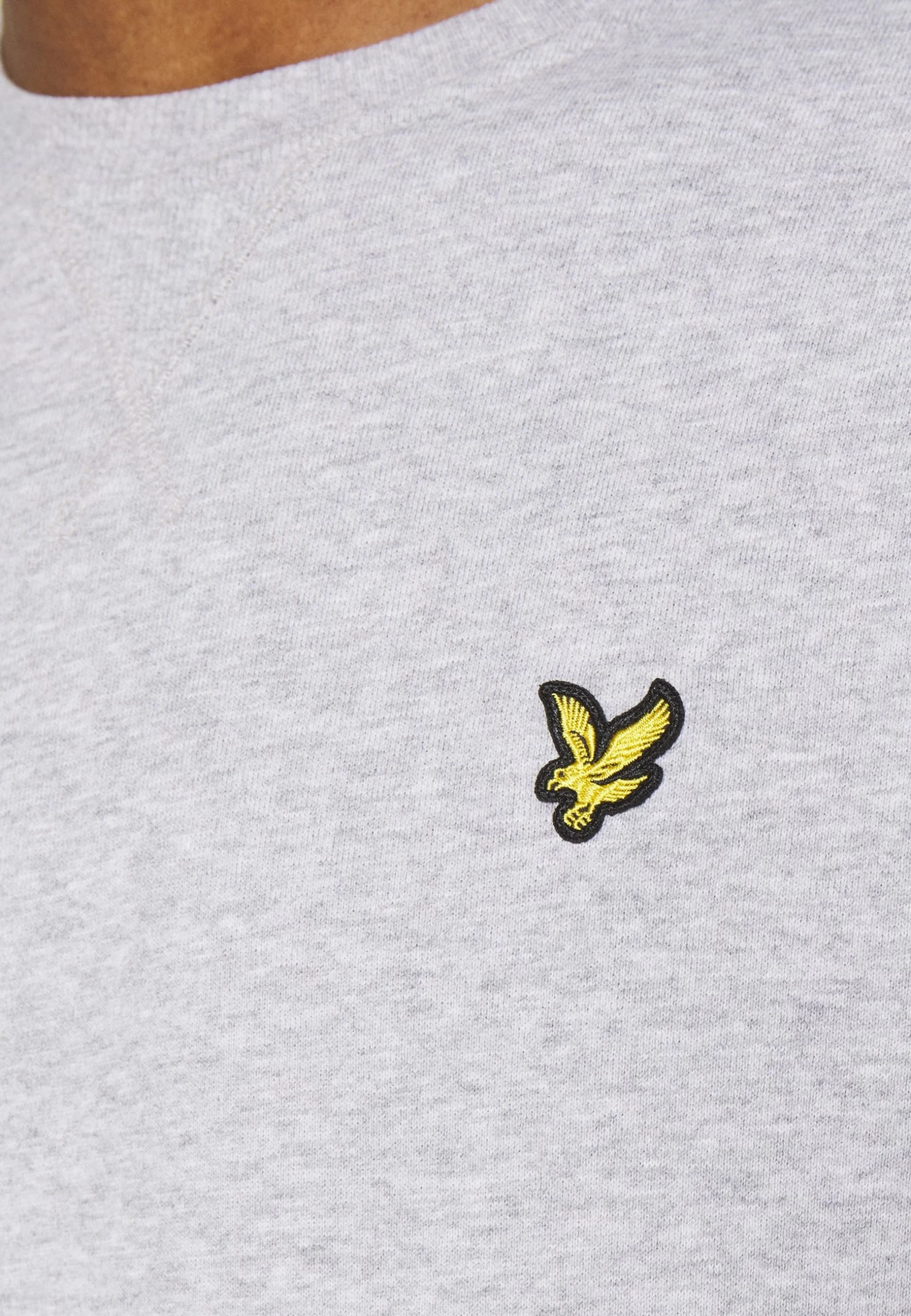 Lyle & Scott Crew Neck - Sweatshirt - Light Grey Marl - Image 7