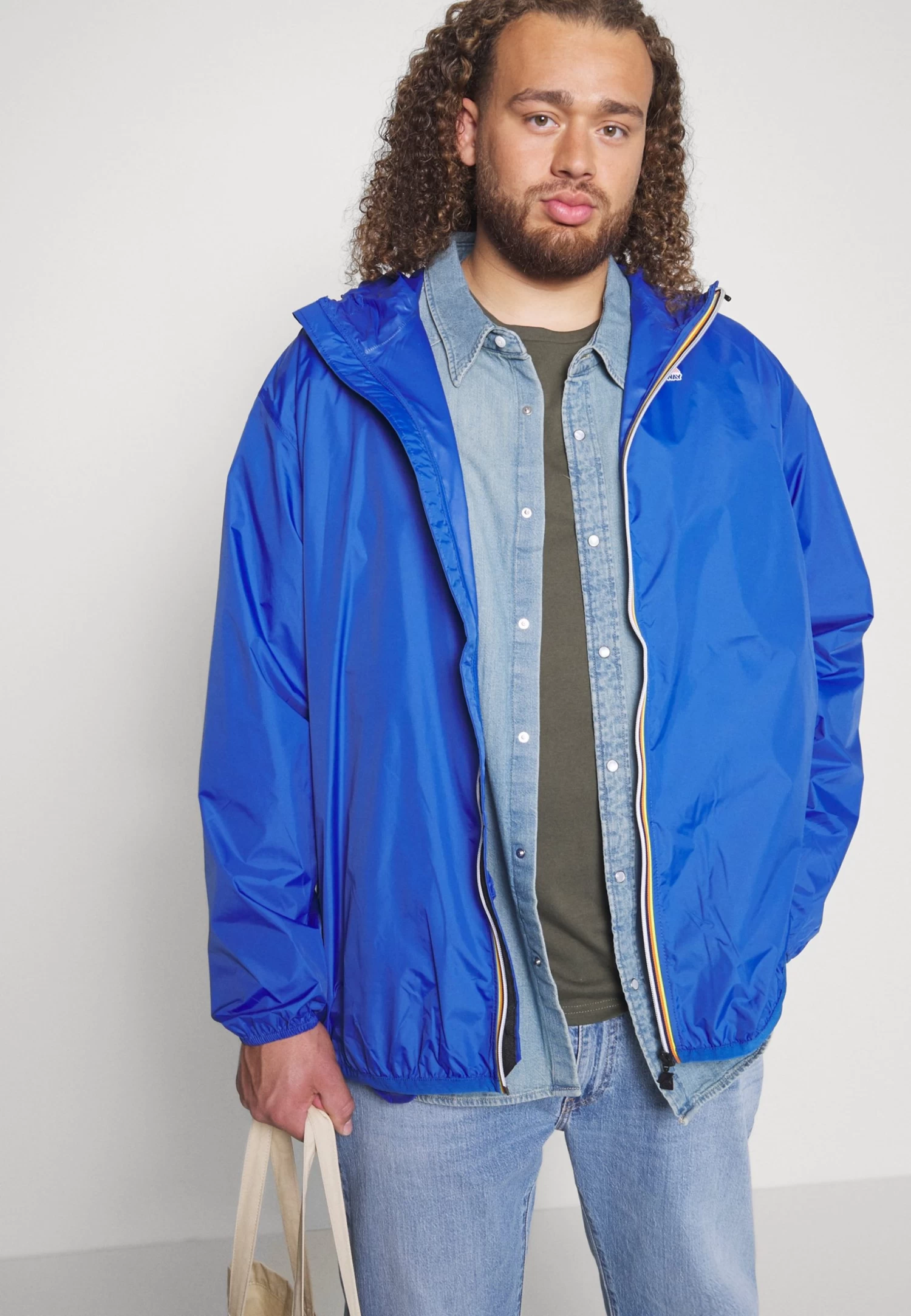 K-Way Plus Le Vrai Claude Unisex - Short Coat - Blue Royal - Image 6