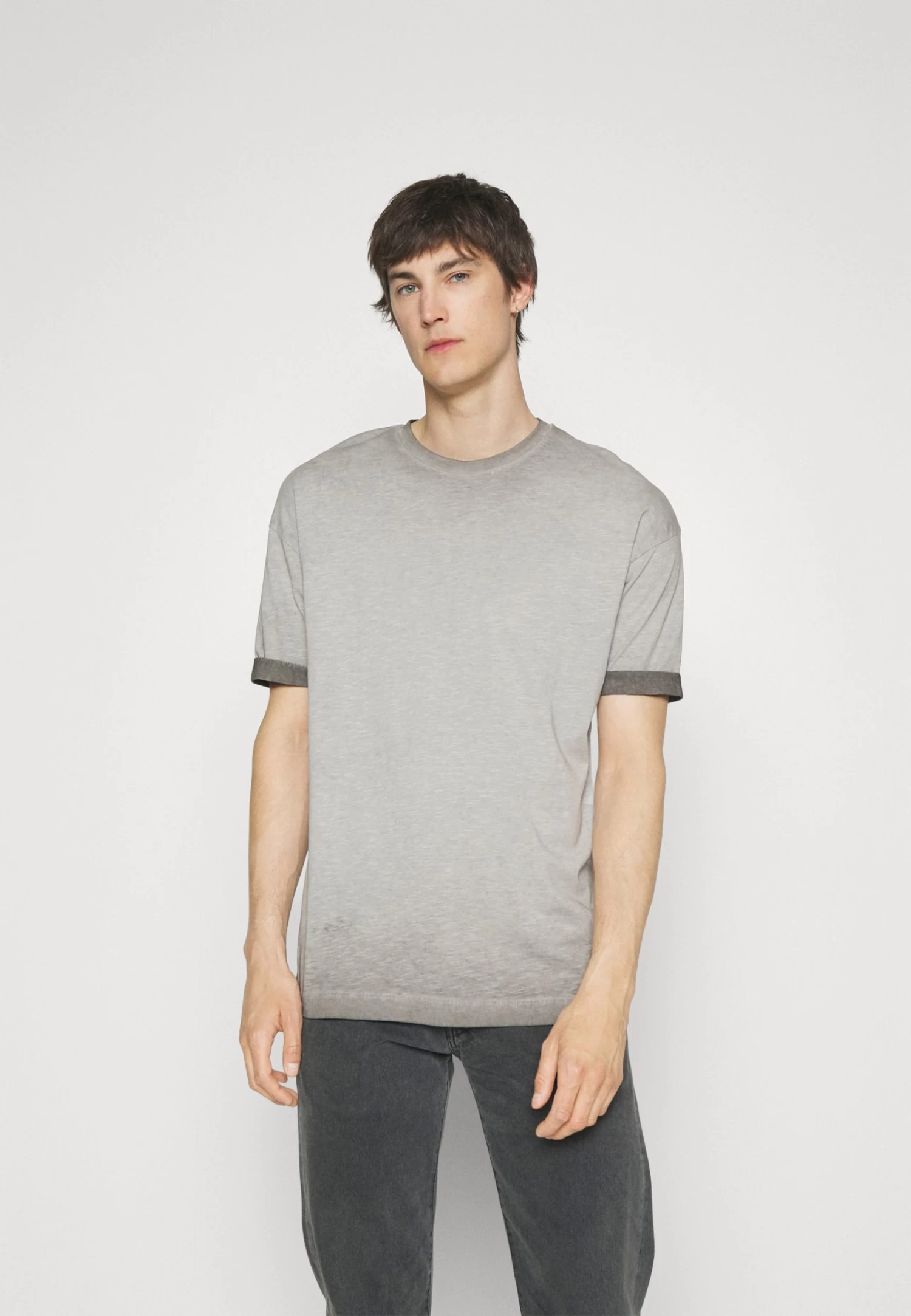DRYKORN Thilo - Basic T-Shirt - Grey