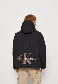 Calvin Klein Jeans Archival Monologo - Light Jacket - Black