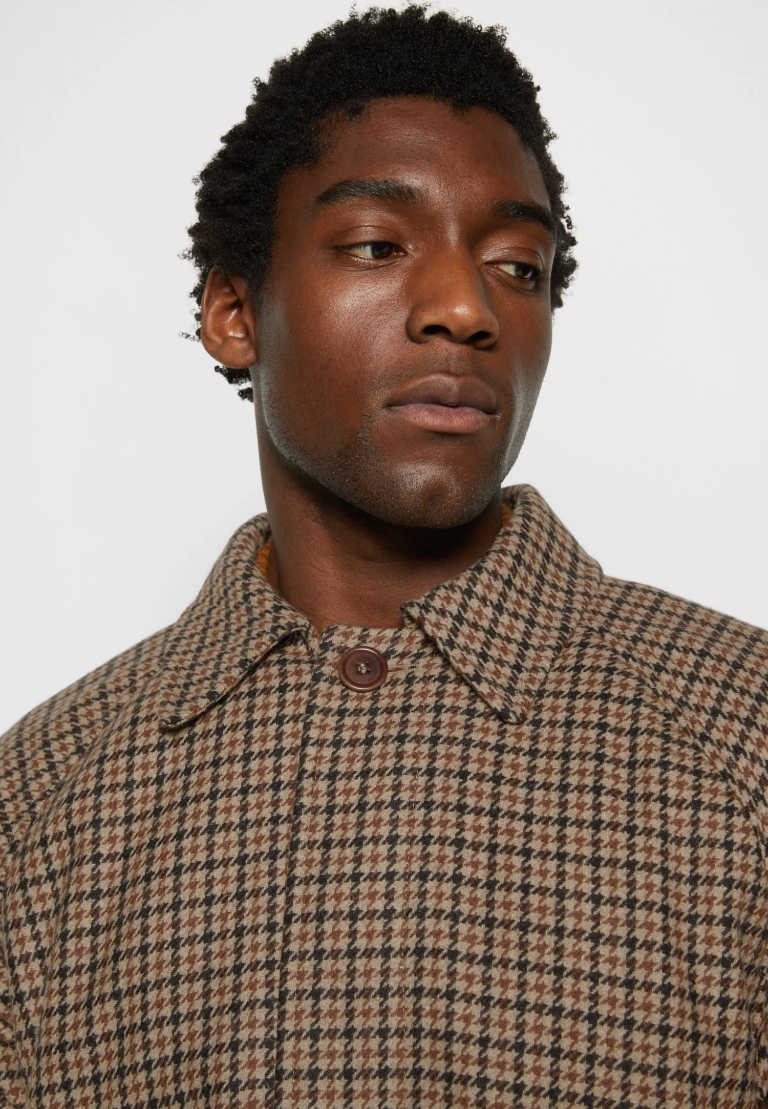 Nudie Jeans Corey - Classic Coat - Brown - Image 7