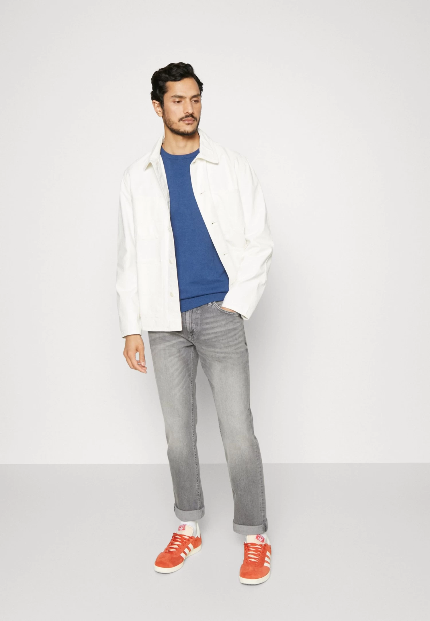 Tom Tailor Marvin - Straight Leg Jeans - Used Light Stone Grey Denim - Image 2