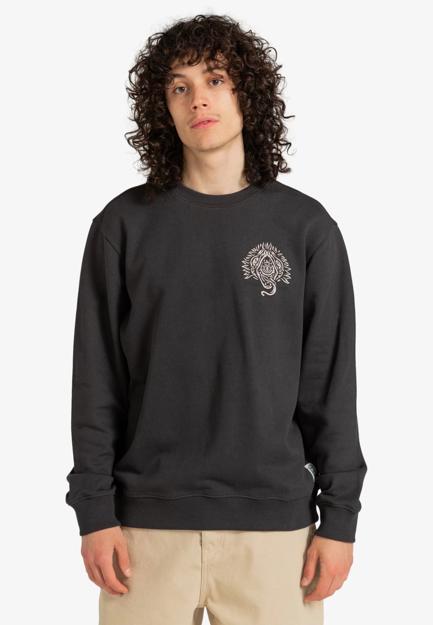 Element X Timber The Eye - Sweatshirt - Off Black - Image 3