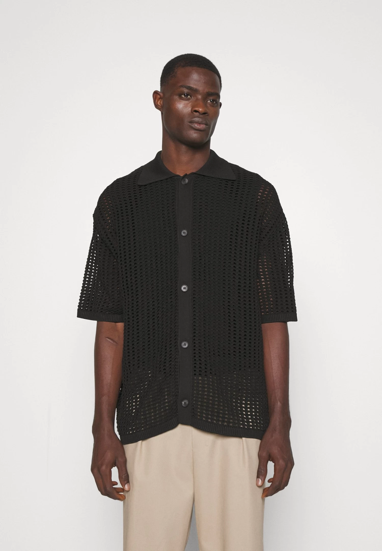 Mens - Shirt - Black - Image 3