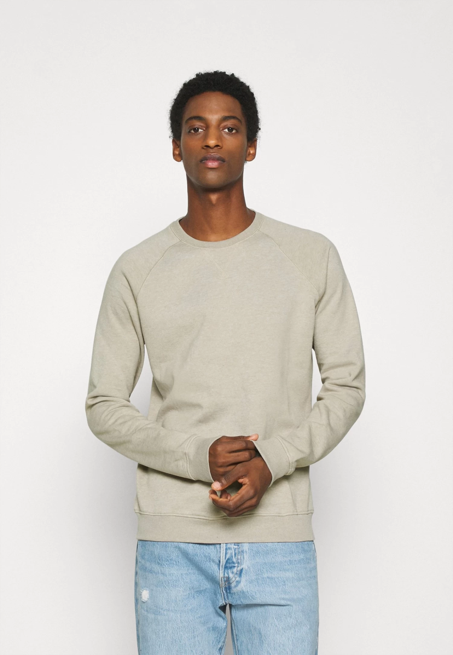 Pier One 2 Pack - Sweatshirt - Tan/Black - Image 2