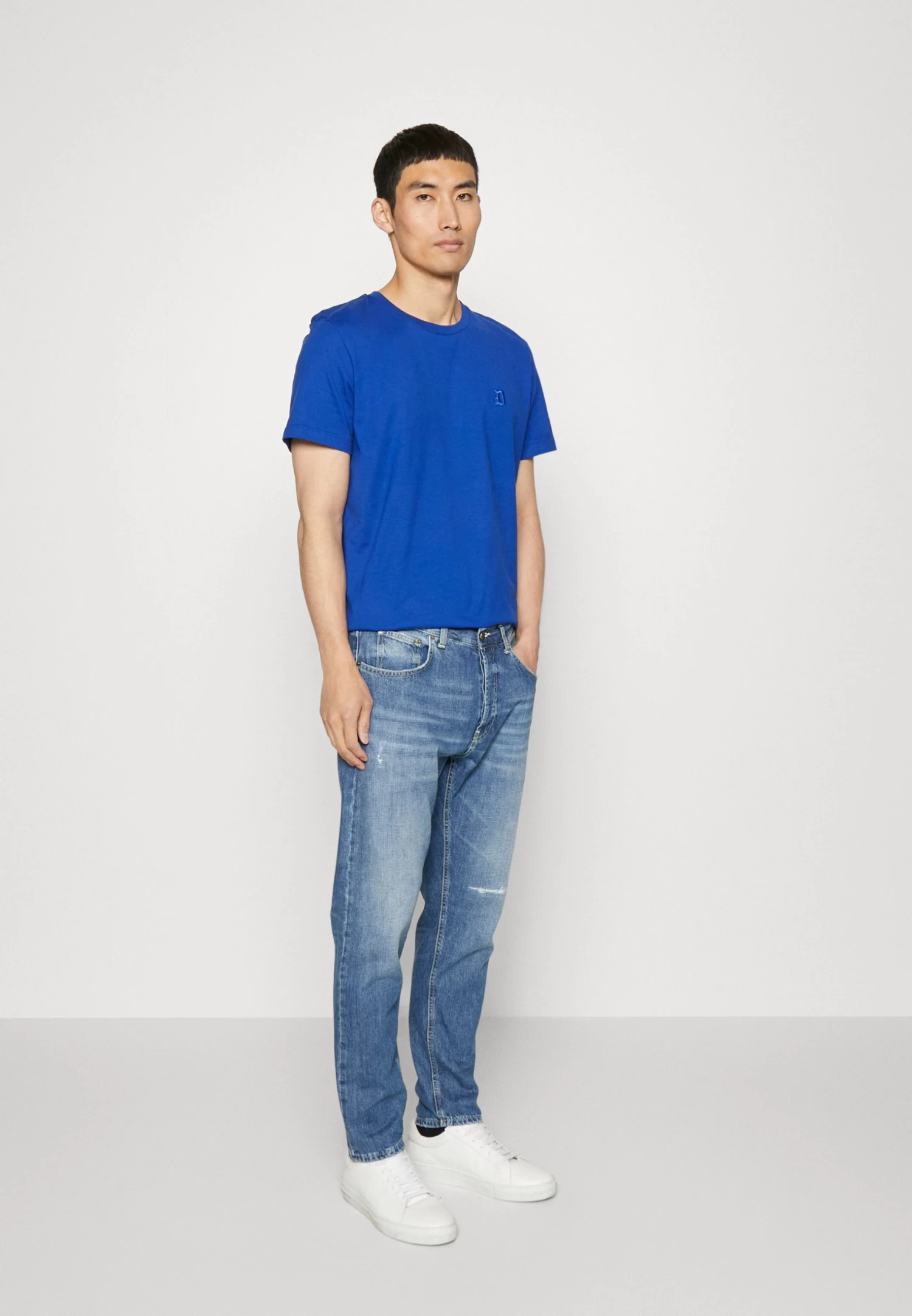 Dondup Basic T-Shirt - Royal - Image 2