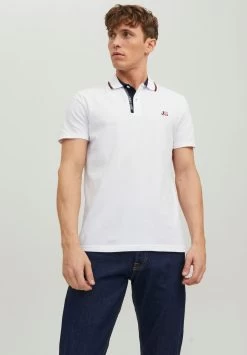 Jack & Jones Jcologan Ss Ss23 Sn - Polo Shirt - White