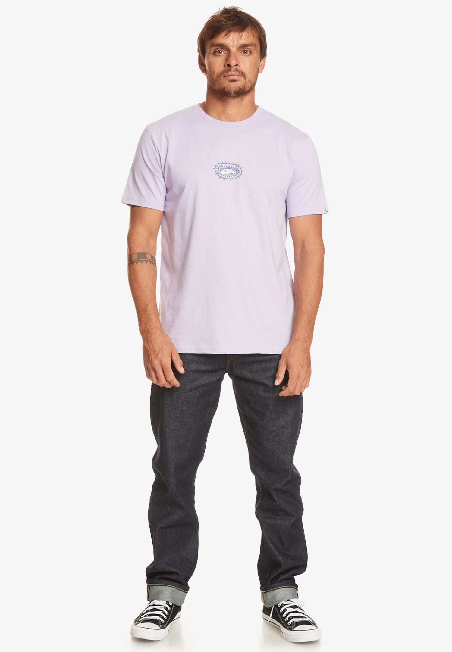 Quiksilver Urbansurfin - Print T-Shirt - Purple - Image 2