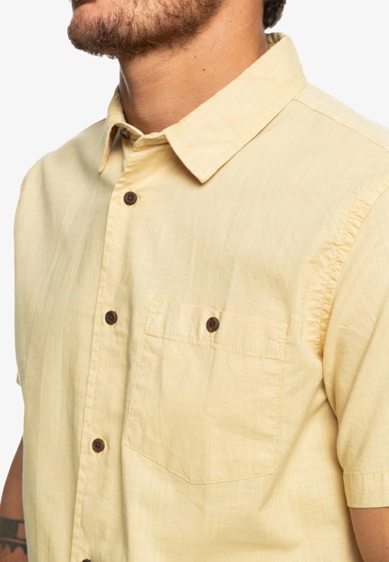 Quiksilver Bolam - Shirt - Wheat - Image 5