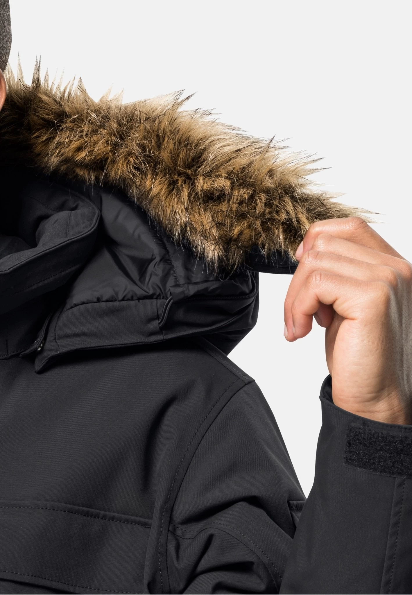 Jack Wolfskin Glacier Canyon - Parka - Black - Image 4