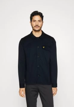 Lyle & Scott Pocketed Overshirt - Shirt - Dark Navy
