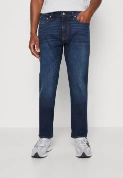 Abercrombie & Fitch Athletic - Straight Leg Jeans - Dark Blue Denim